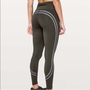 LULU LEMON Run Crew Tight Leggings.